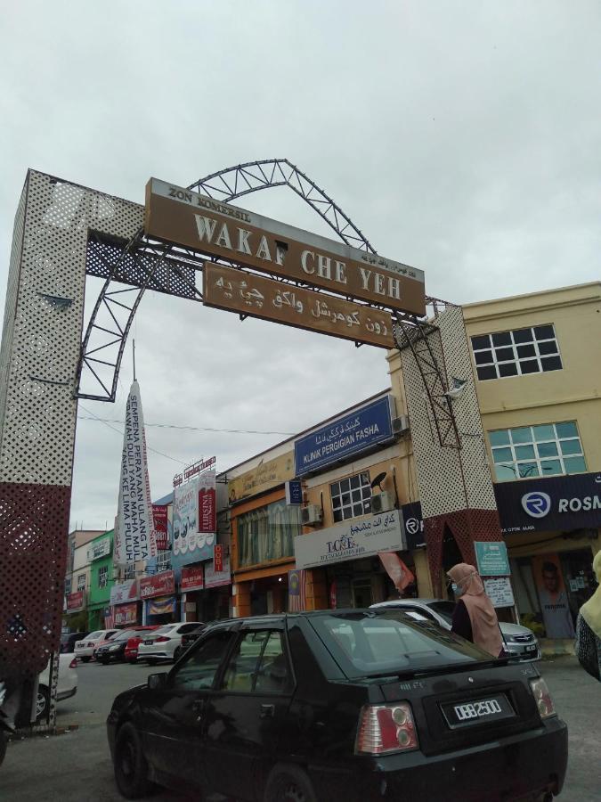 Risqi Apartment 2 Bedroom Wakaf Che Yeh 哥打巴鲁 外观 照片
